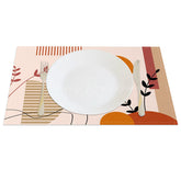 Lofaris Simple Elegant Sunrise Boho Sweet Set of 4 Placemats