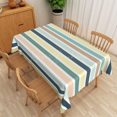 Lofaris Simple Pattern Rectangle Tablecloth For Home Decor