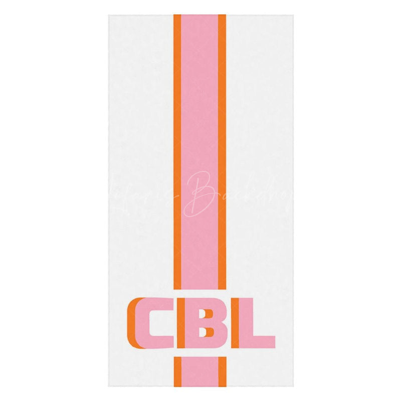 Lofaris Simple Stripe Summer Custom Name Beach Towel For Boy