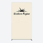 Lofaris Simple Vibe Western Region Birthday Rectangle Backdrop