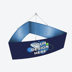 Lofaris Sky Tube Curved Triangle Hanging Banners for Fairs