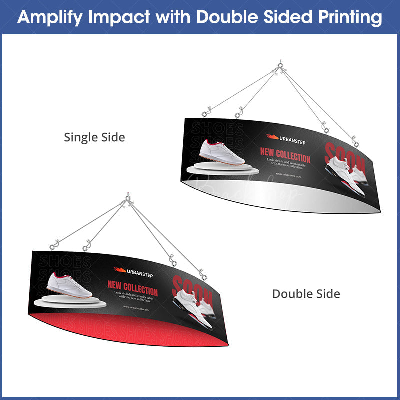 Lofaris Sky Tube Football Hanging Banners Displays for Fairs