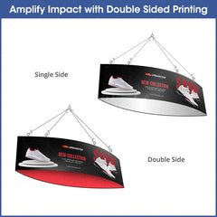 Lofaris Sky Tube Football Hanging Banners Displays for Fairs