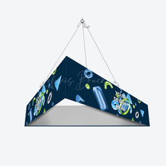 Lofaris Sky Tube Triangle Hanging Banners Displays for Fairs