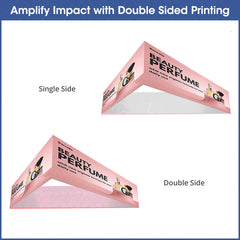 Lofaris Sky Tube Triangle Hanging Banners Displays for Fairs