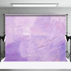 Lofaris Soft Lavender Oil Painting Texture Photography Backdrop Abstract Artistic Portrait Background