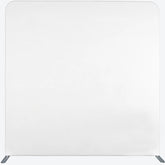 Lofaris Solid Color White Photo Booth Square Pillow Case Backdrop