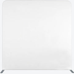 Lofaris Solid Color White Photo Booth Square Pillow Case Backdrop