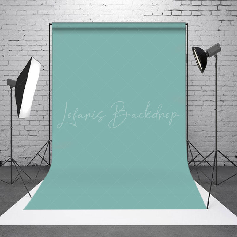 Lofaris Solid Green Color Portrait Photography Backdrop