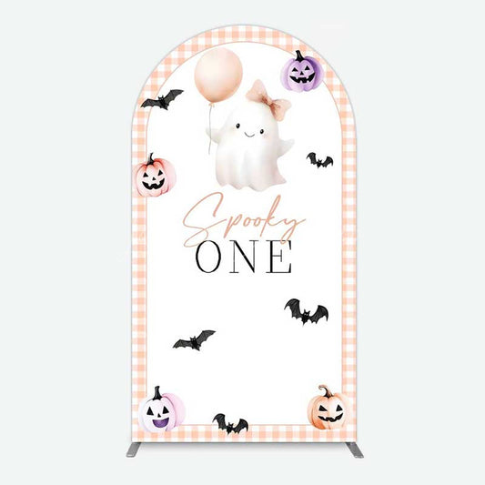 Lofaris Spooky One Boo 1St Halloween Birthday Arch Backdrop