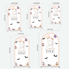 Lofaris Spooky One Boo 1St Halloween Birthday Arch Backdrop