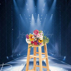 Lofaris Spotlight Dark Model Runway T Stage Photo Backdrop