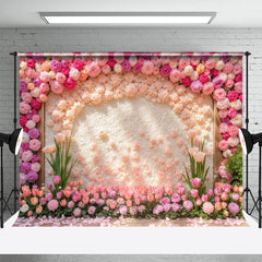 Lofaris Spring Color Floral Wall Romantic Wedding Backdrop