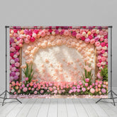 Lofaris Spring Color Floral Wall Romantic Wedding Backdrop
