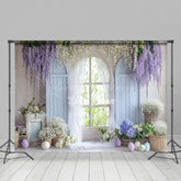 Lofaris Spring Indoor Scene Floral Decoration Linda Backdrop