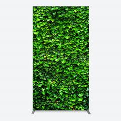 Lofaris Spring Natural Green Leaves Birthday Rectangle Backdrop