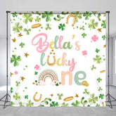 Lofaris St Patrick Lucky One Custom Name Birthday Backdrop