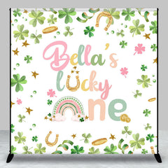 Lofaris St Patrick Lucky One Custom Name Birthday Backdrop