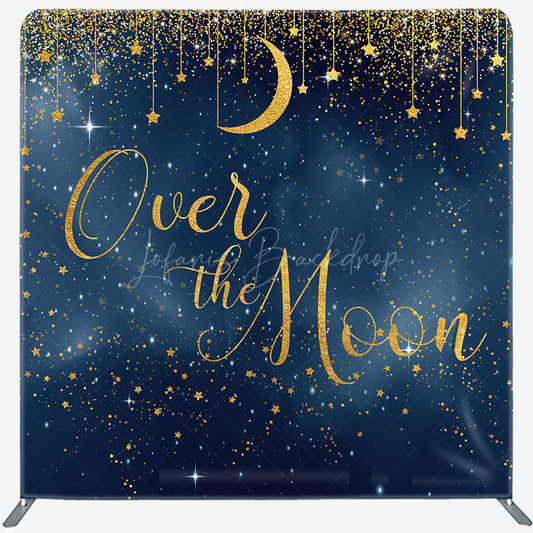 Lofaris Starlit Sky Over The Moon Square Tension Backdrop