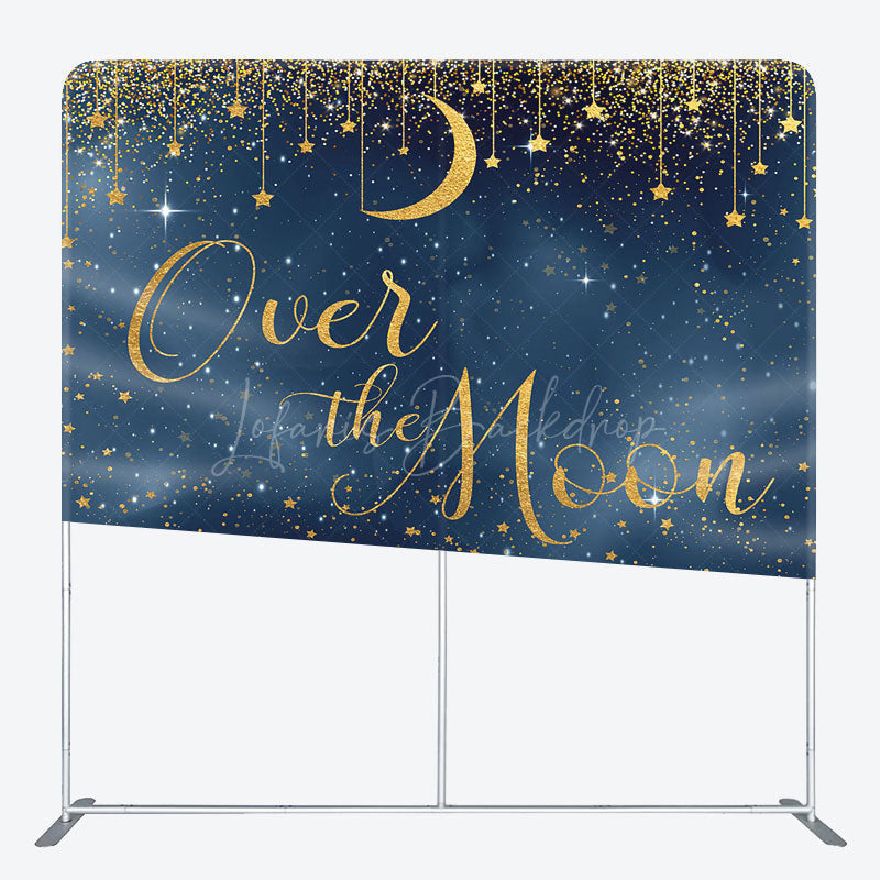 Lofaris Starlit Sky Over The Moon Square Tension Backdrop