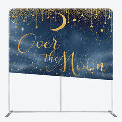 Lofaris Starlit Sky Over The Moon Square Tension Backdrop