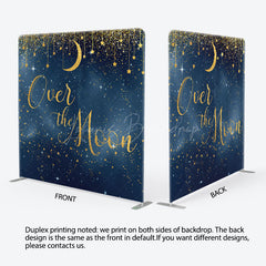 Lofaris Starlit Sky Over The Moon Square Tension Backdrop