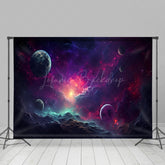 Lofaris Starlit Sky Science Fiction Photography Backdrop