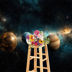 Lofaris Starry Mysterious Galaxy Science Fiction Backdrop