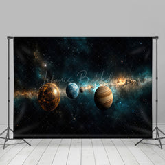 Lofaris Starry Mysterious Galaxy Science Fiction Backdrop