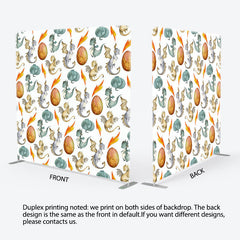 Lofaris Step And Repeat Dinosaurs Eggs Pillow Case Backdrop