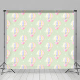 Lofaris Step Repeat Love Hot Air Balloon Cake Smash Backdrop