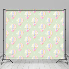 Lofaris Step Repeat Love Hot Air Balloon Cake Smash Backdrop