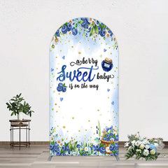 Lofaris Sweet Berry Floral Lovely Baby Shower Arch Backdrop