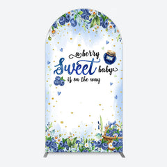 Lofaris Sweet Berry Floral Lovely Baby Shower Arch Backdrop