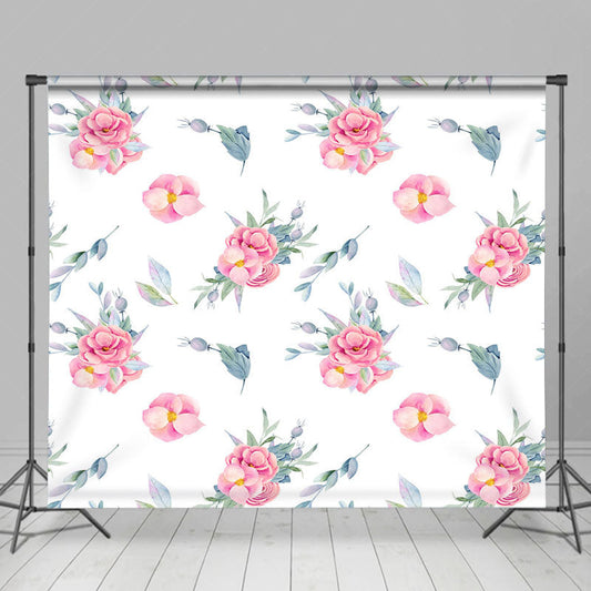 Lofaris Sweet Floral Leaves Fine Art Photography Backdrop