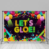 Lofaris Sweet Graffiti Wall Lets Gloe Dance Photo Backdrop