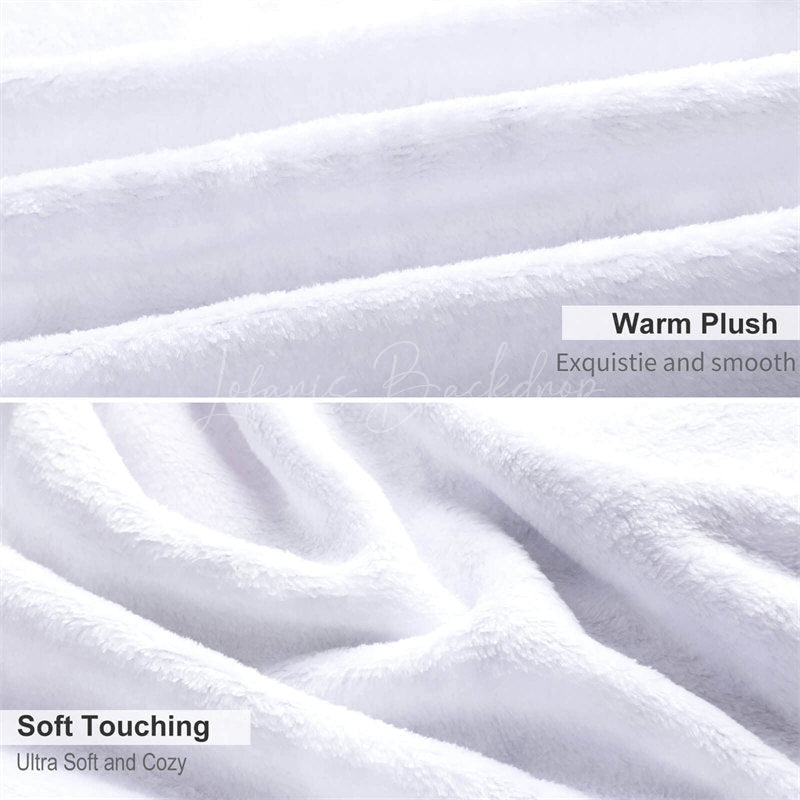 Lofaris Sweet Heart Crown Purple White Custom Name Blanket