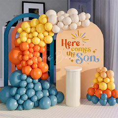 Lofaris Sweet Here Comes The Sun Baby Shower Arch Backdrop