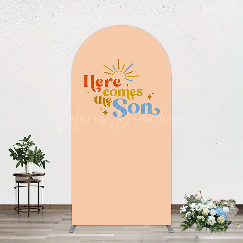 Lofaris Sweet Here Comes The Sun Baby Shower Arch Backdrop