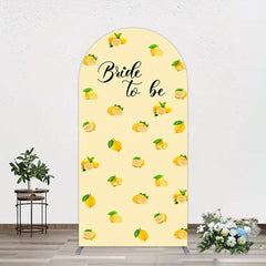 Lofaris Sweet Lemons Bride To Be Celebration Arch Backdrop