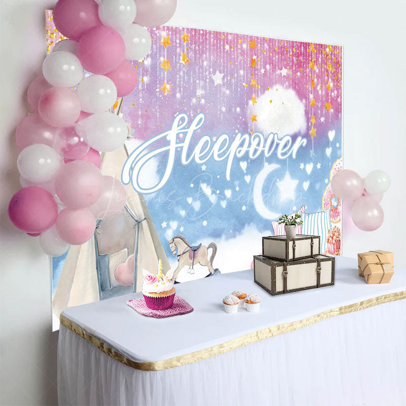 Lofaris Sweet Moonlights Tent Pillow Gift Sleepover Backdrop