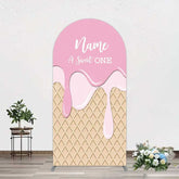 Lofaris Sweet One Pink Girls Birthday Arch Backdrop