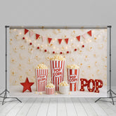 Lofaris Sweet Popcorn Wall Lights Photo Cake Smash Backdrop