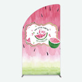 Lofaris Sweetie One In A Melon Birthday Half Moon Arch Backdrop