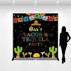 Lofaris Taco Tequila Party Carnival Custom Birthday Backdrop