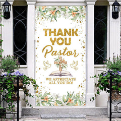Lofaris Thank You Pastor We Appreciate All Do Door Cover