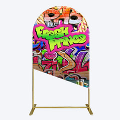 Lofaris The Fresh Prince Retro Graffiti Birthday Arch Backdrop