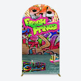 Lofaris The Fresh Prince Retro Graffiti Birthday Arch Backdrop