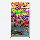 Lofaris The Fresh Prince Retro Graffiti Birthday Rectangle Backdrop