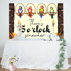 Lofaris Theres 5 O Clock Somewhere Holiday Party Backdrop